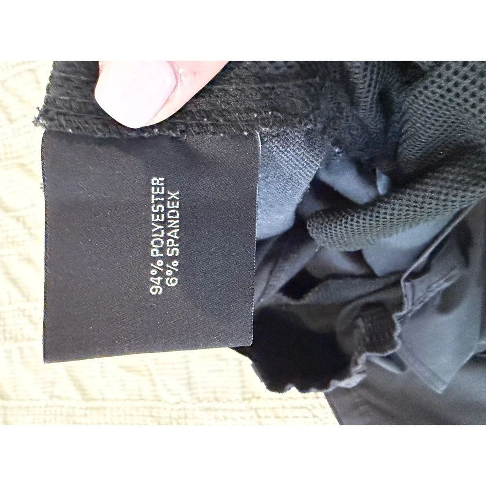 Icewear Iceland Mens Convertible Cargo Pants Zip Off Shorts Black Size Medium